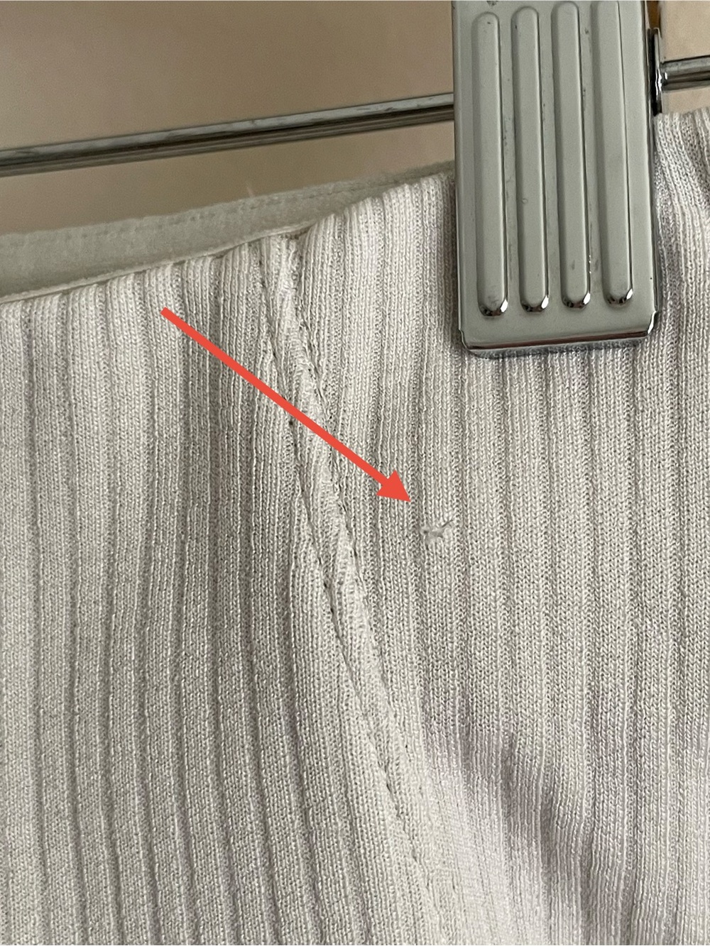 lululemon Ribbed Softstreme Flared Pant in Bone - Picture 9 of 14